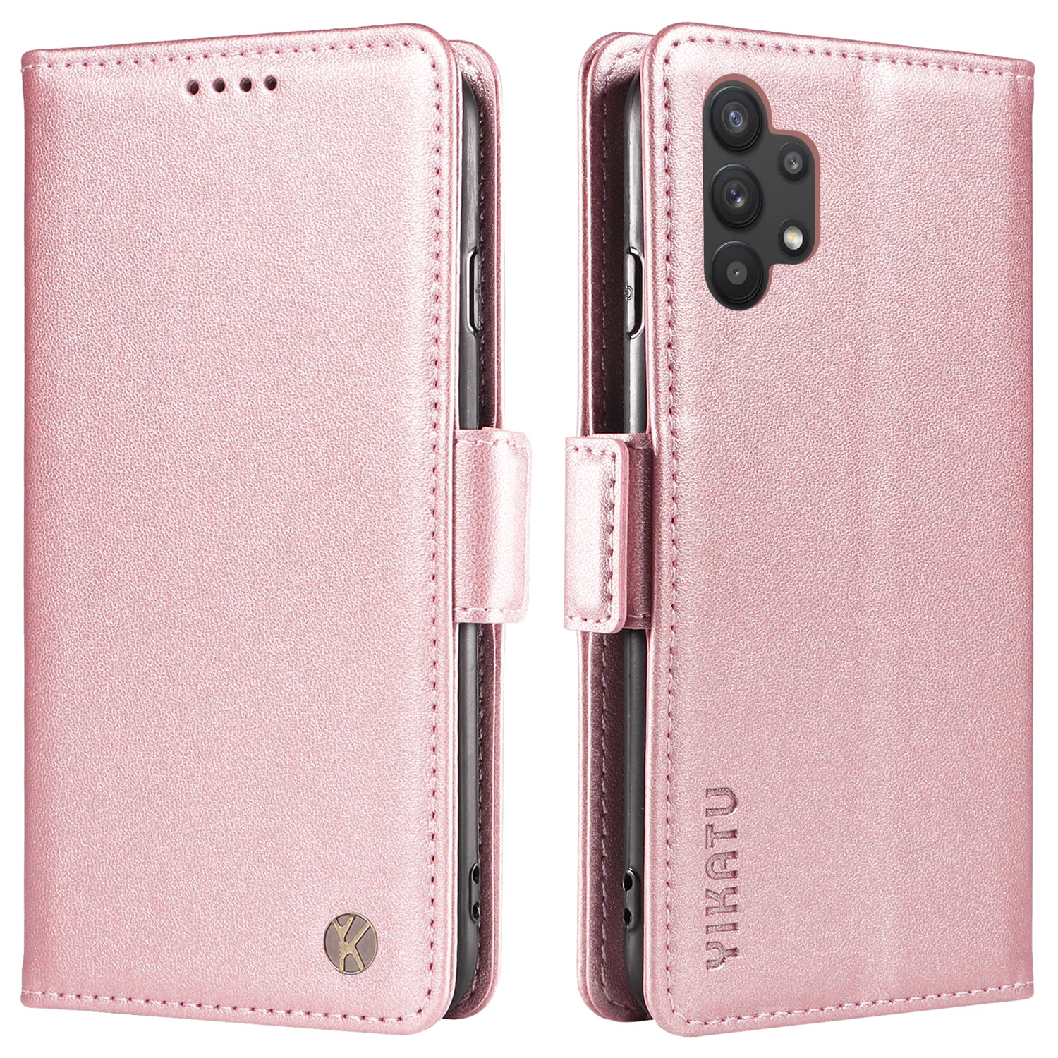Pouzdro YIKATU YK-003 pro magnetický telefon Samsung Galaxy A32 5G / M32 5G kožené pouzdro proti pádu Pouzdro YIKATU YK-003 pro magnetický telefon Samsung Galaxy A32 5G / M32 5G kožené pouzdro proti pádu